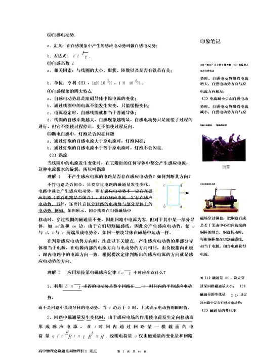 高中物理必刷题系列物理狂K重点高二物理选修32知识讲解(共44页)