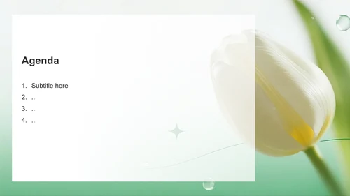 绿色小清新教育培训行业教学课件PPT主题