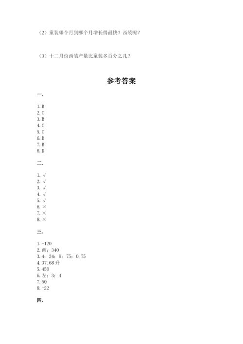 小升初数学综合练习试题及答案（必刷）.docx