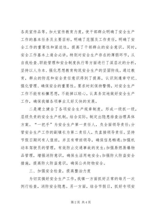 乡镇安全大检查工作总结.docx
