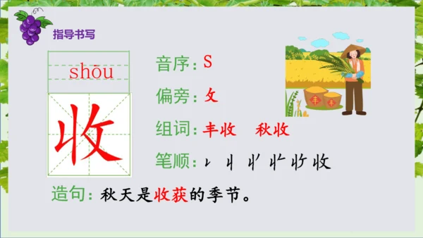 第11课《葡萄沟》课件