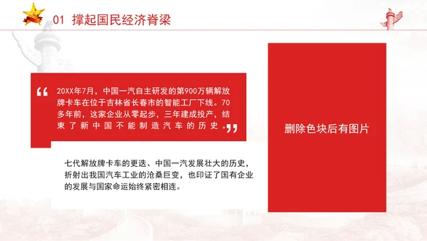 国资国企发展成就综述：勇扛大国“顶梁柱”使命担当专题党课PPT