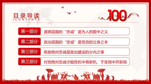 2021建党百年主题教育党课党性党员党政