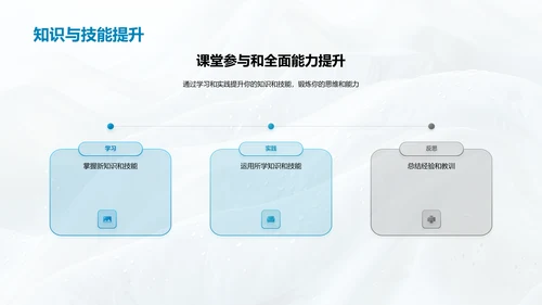 新学期课程讲解PPT模板