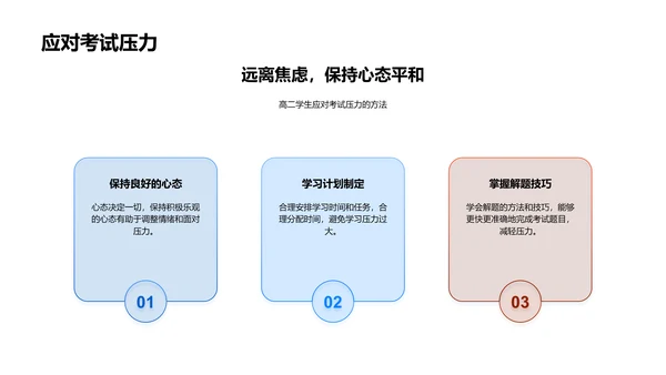 高二学习优化策略PPT模板