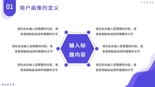 互联网电商用户画像解决方案通用PPT模板