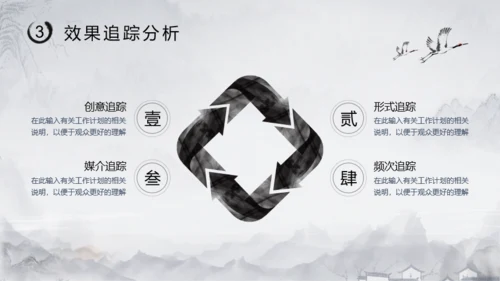 水墨中国风活动策划模板