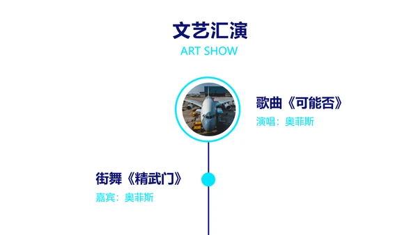 科技风蓝色工作项目汇报PPT