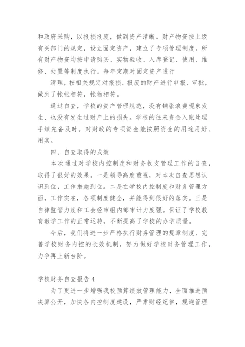 学校财务自查报告.docx