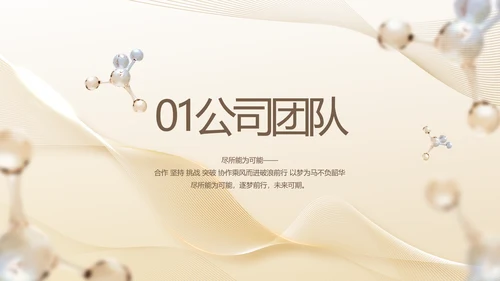 金色高档医美商业计划书动态PPT