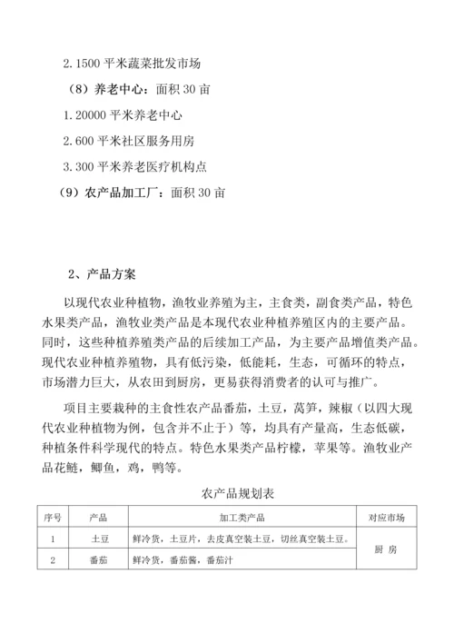 现代农业产业园项目建议书.docx