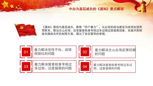 解决形式主义突出问题为基层减负年PPT
