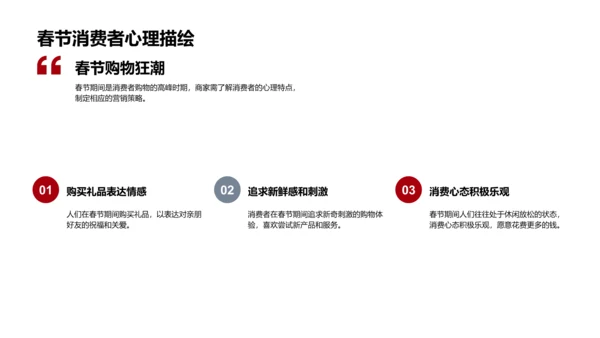 春节网络营销报告PPT模板