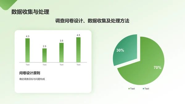 绿色商务风大学生挑战杯PPT模板