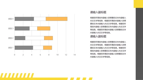 白色简约商务总结汇报PPT模板
