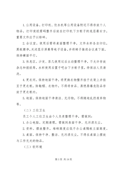 公司办公区域日常管理办法.docx