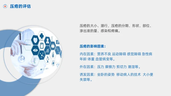 护理小讲课压疮的预防及护理小讲课商务PPT护理查房