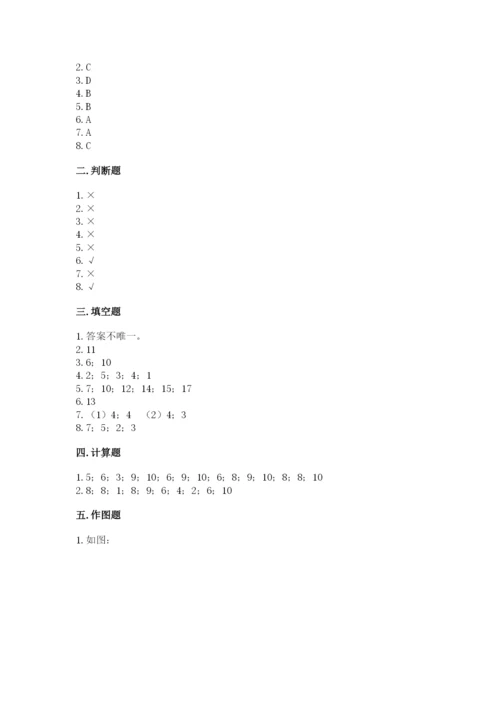 人教版一年级上册数学期末考试试卷附答案（精练）.docx