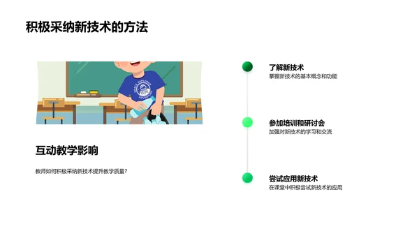 互动生物教学实践PPT模板