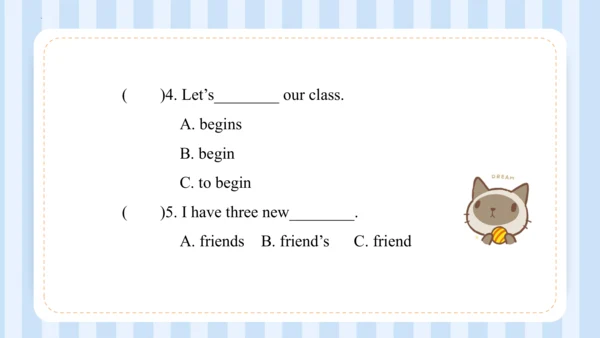 Unit 1  We have new friends Lesson 1 - Lesson 2 课件