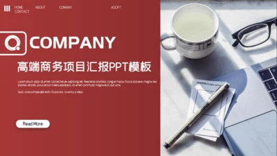金融业投资者项目通用PPT模板