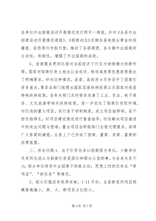 招商局XX年工作总结及XX年工作安排 (2).docx