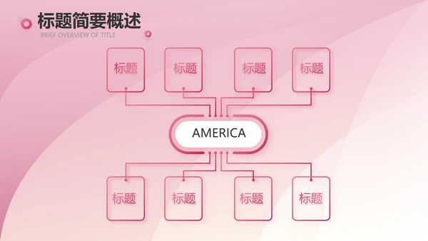 粉色大气化妆品产品介绍动态PPT模板