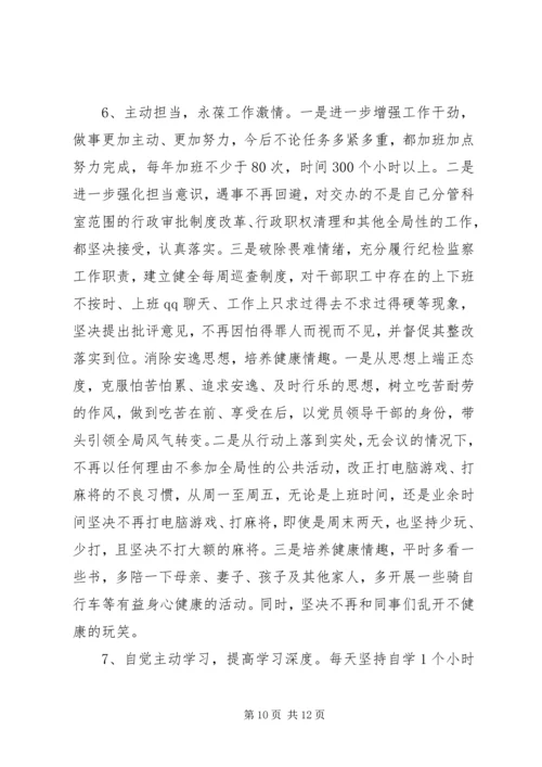 班子成员主题教育检视问题清单及整改措施党性分析材料.docx