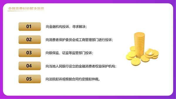 金融领域消费者315活动宣传PPT课件模板