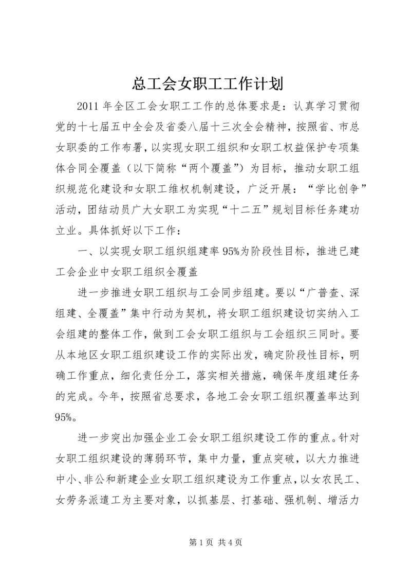 总工会女职工工作计划.docx