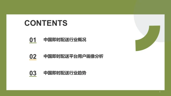 中国即时配送行业研究报告