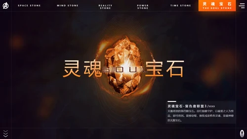 《复仇者联盟3》超级英雄电影介绍ppt模板