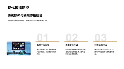 立秋文化与新媒体融合