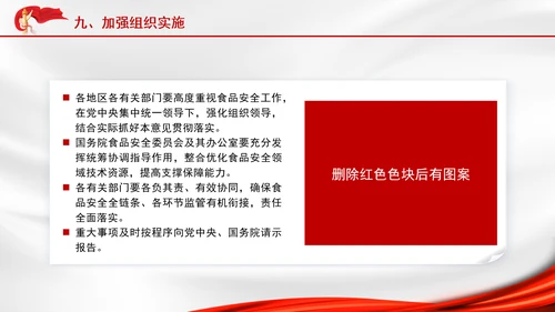 关于进一步强化食品安全全链条监管的意见全文学习PPT课件