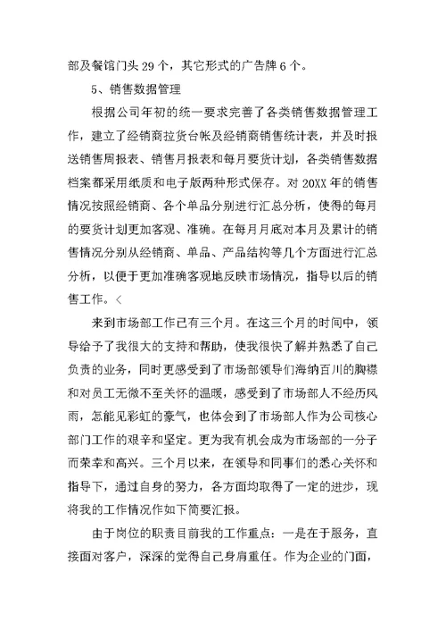 促销员个人半年度工作总结三篇
