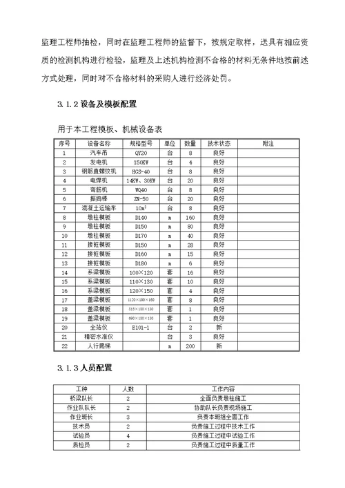 桥梁桥墩专项施工方案1