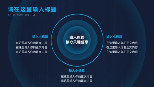 高端科技风全球化互联网年终总结通用PPT模板