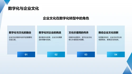 蓝色商务风企业文化宣传PPT模板