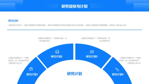 蓝色简约医疗开始报告
