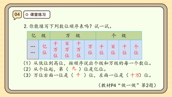 【课堂无忧】人教版四年级上册数学-1.1 亿以内数的认识 任务型教学（课件）(共36张PPT)