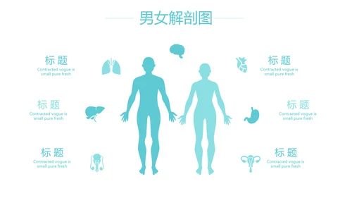 蓝色简约大方医生工作汇报动态PPT模板
