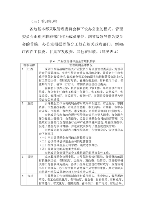 我国地方政府产业投资引导基金的调研报告.docx