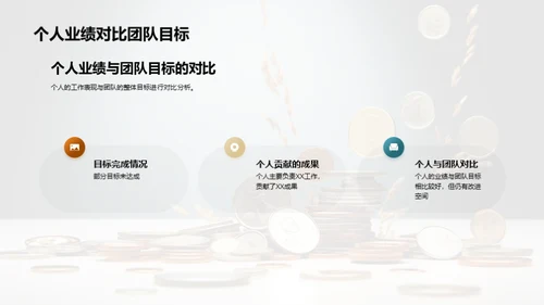 商务风财务金融总结汇报PPT模板