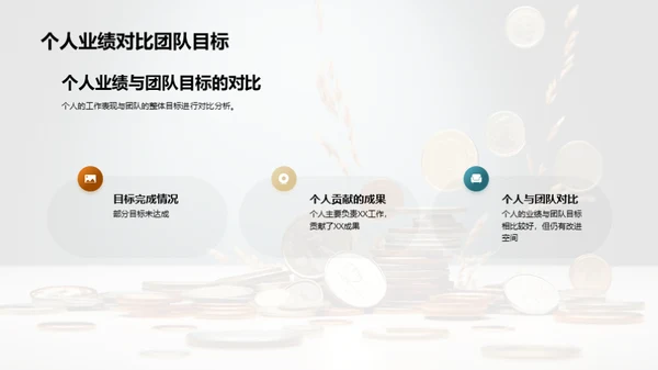 商务风财务金融总结汇报PPT模板
