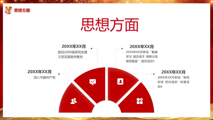 国家励志奖学金答辩奖学金申请答辩通用PPT模版