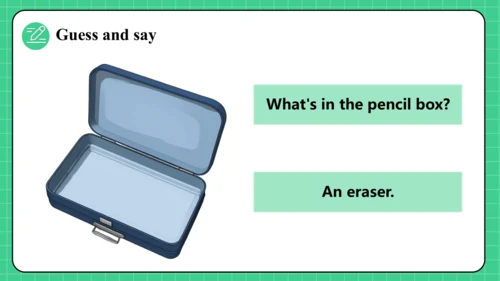 人教精通版三下Unit 1 My classroom Lesson 1课件