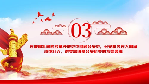 忠诚担当使命锻造过硬公安铁军政治轮训党课