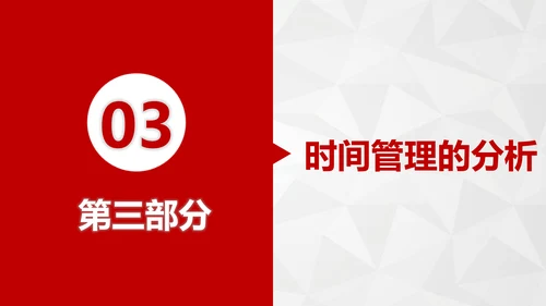红色商务员工培训时间管理培训PPT