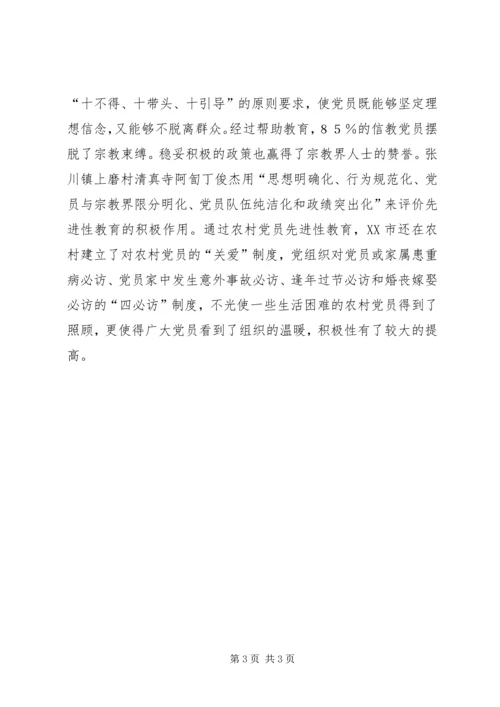 甘肃天水做好“四个功夫”保持党员先进性 (4).docx