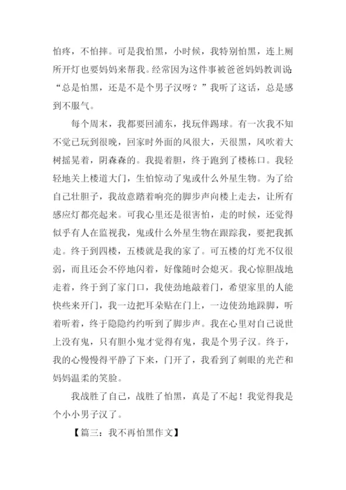我不再怕黑作文.docx